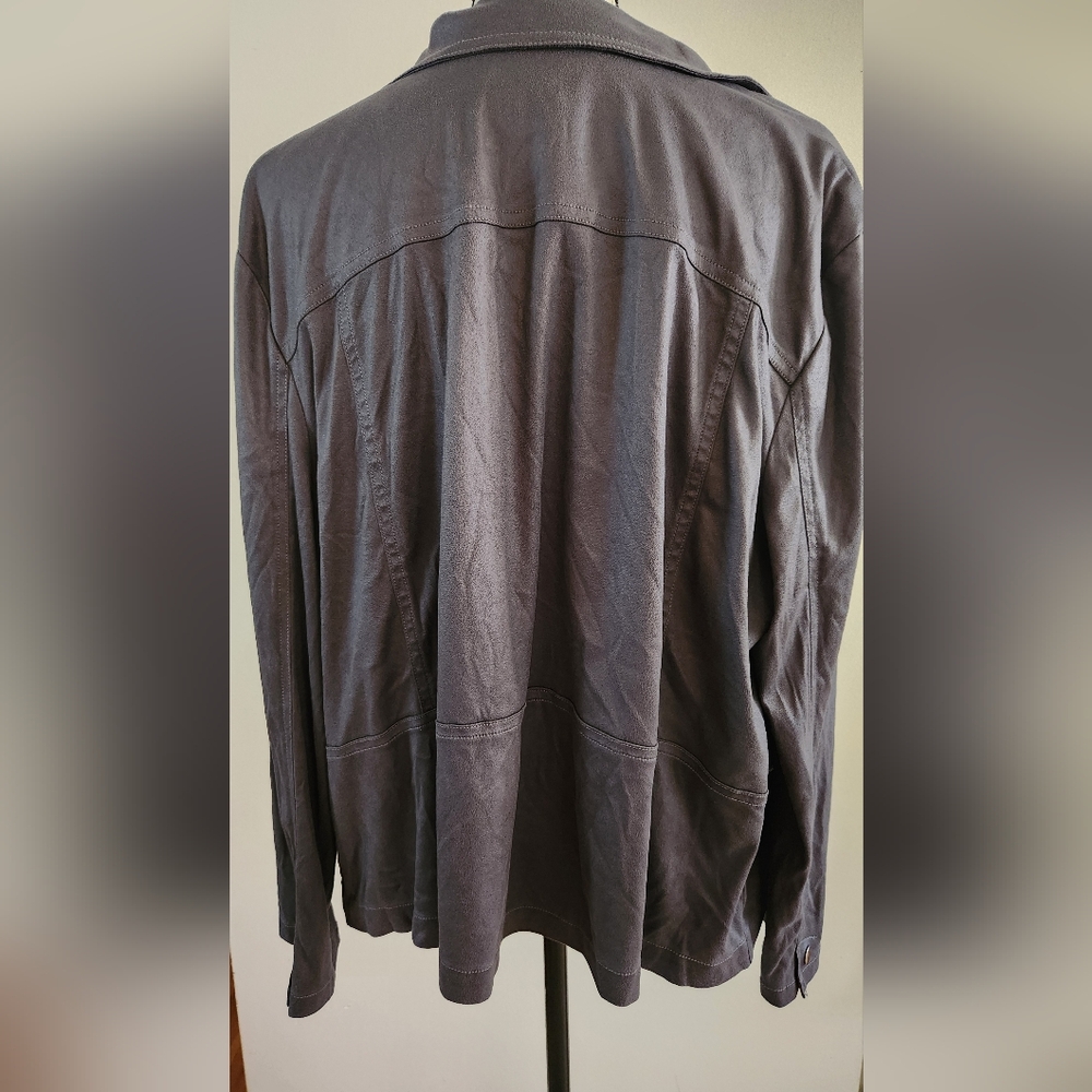 NWOT Allison Daley XL Full Zip Lightweight Jacket - Picture 5 of 16